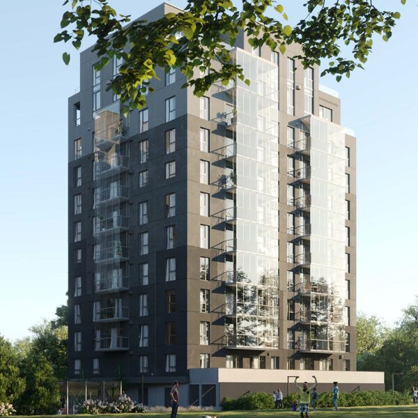 Mirdzas Ķempes iela 2, Rīga, projekts "Moho Park"